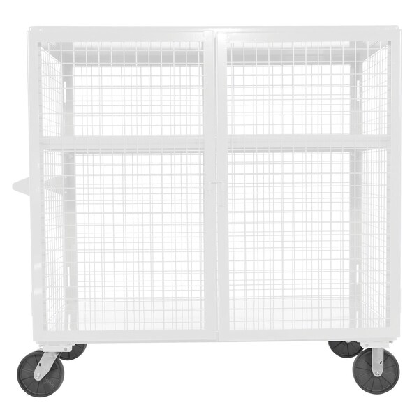 2000 lb Capacity, 33 W x 64.5625 L x 61.625 H, 2 Shelves